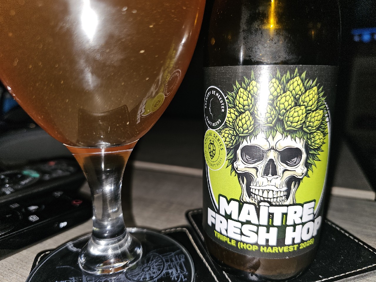 Maítre Fresh Hop, Brewery De Meester
