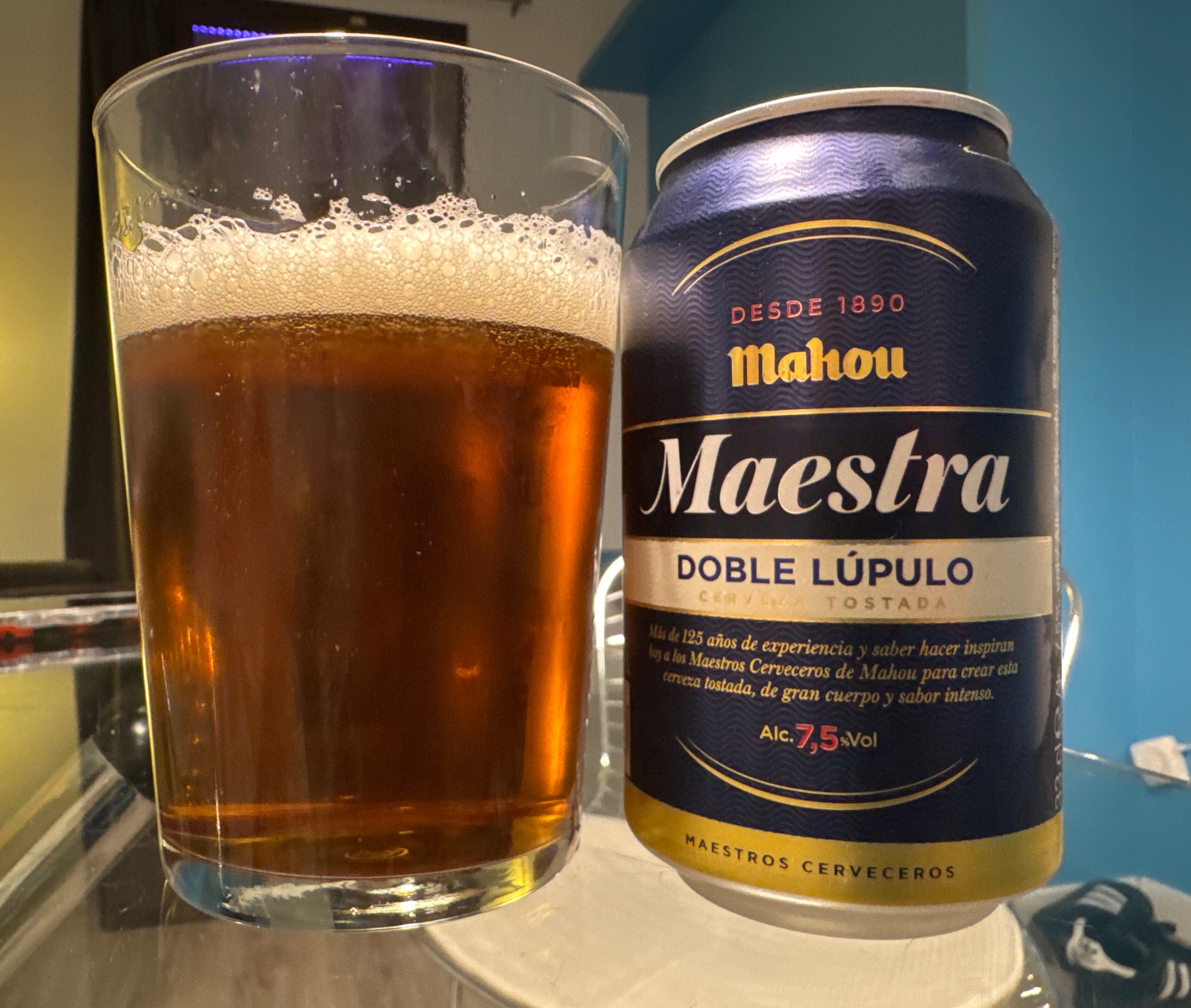 Mahou Maestra Cerveza Tostada / Doble Lúpulo, Mahou (Grupo Mahou-San Miguel)