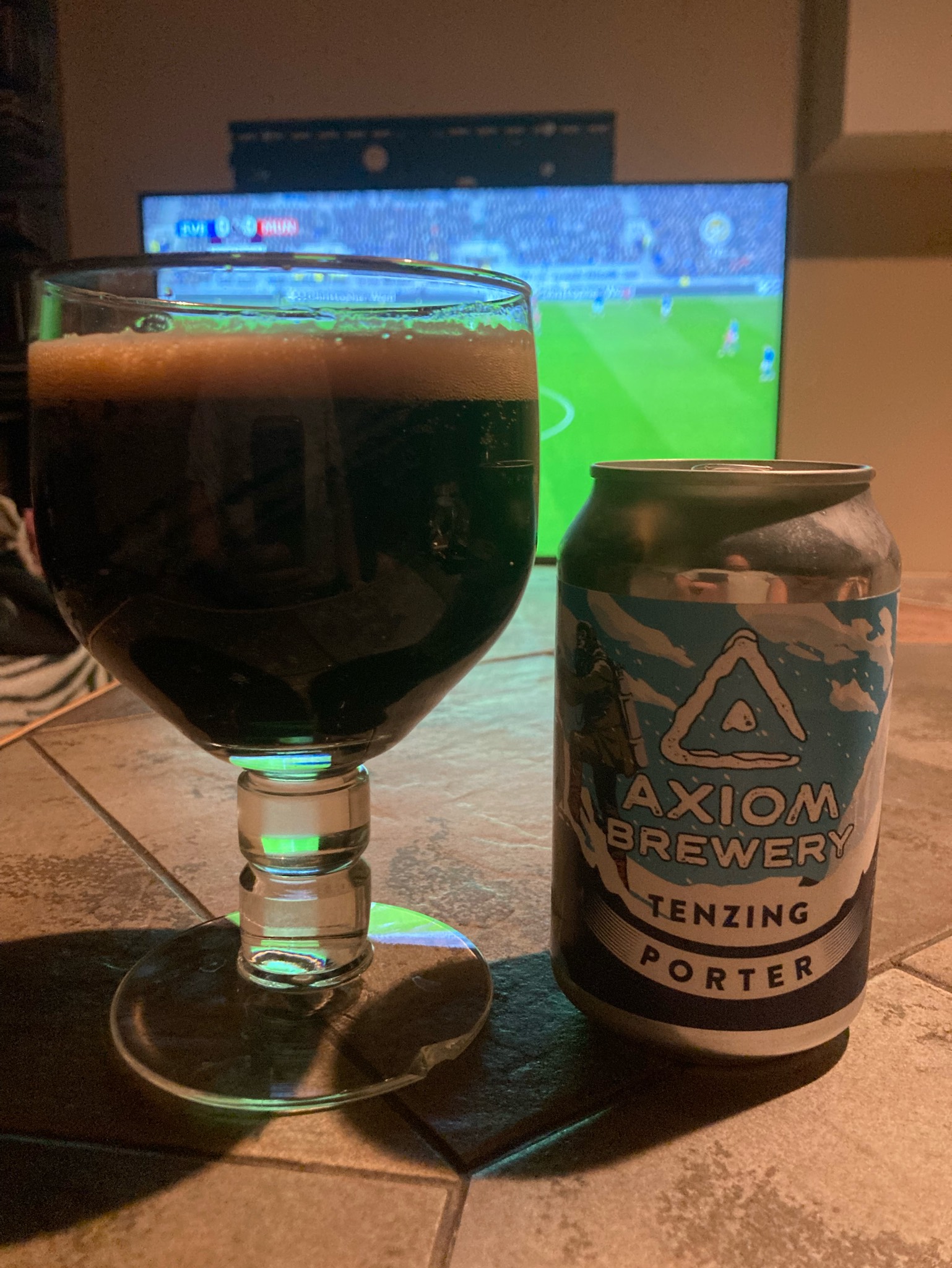 Tenzing Porter, Axiom Brewery