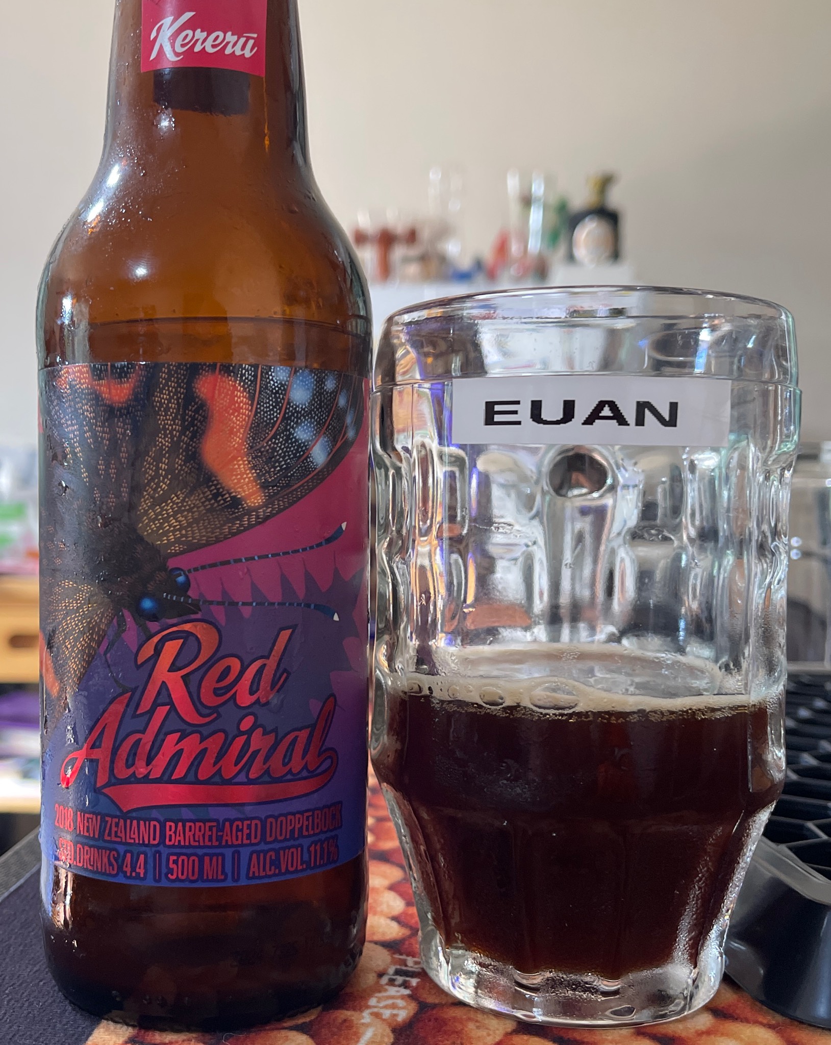 Red Admiral, Kererū Brewing Company
