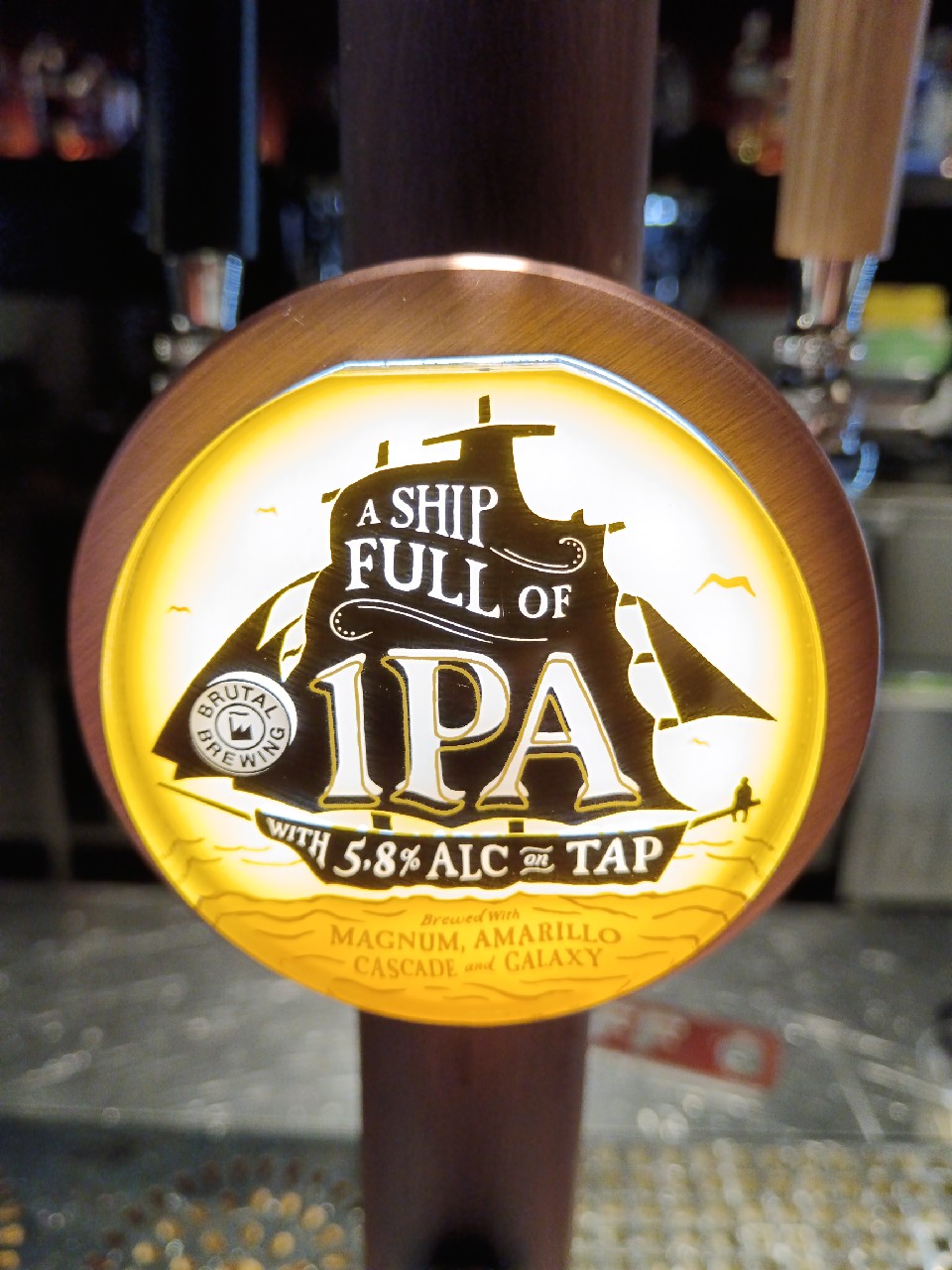 A Ship Full of IPA 5.8%, Sweden