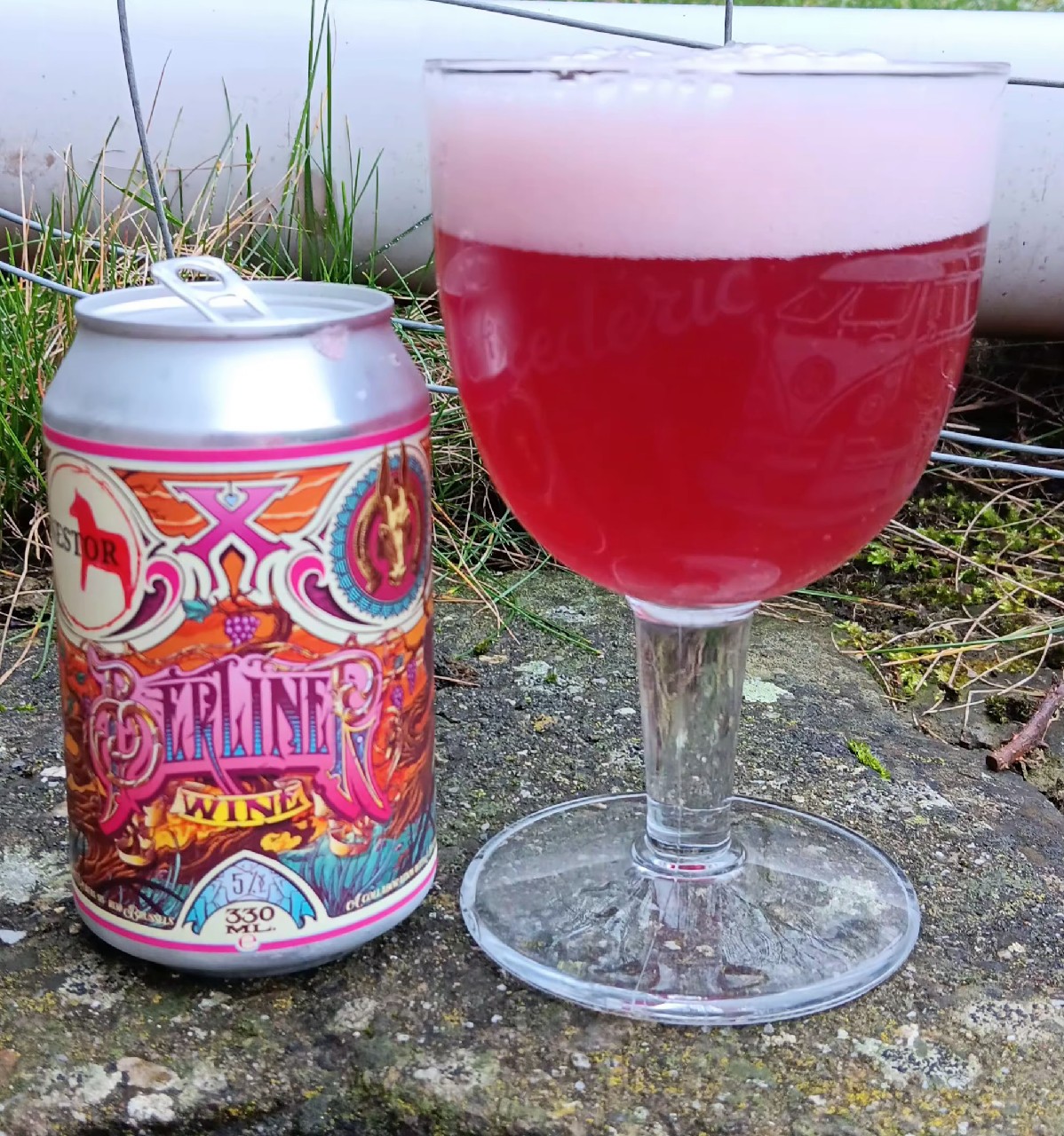 Berliner Wine Grolleau - Nestor Vin Collab, Brasserie de la Mule