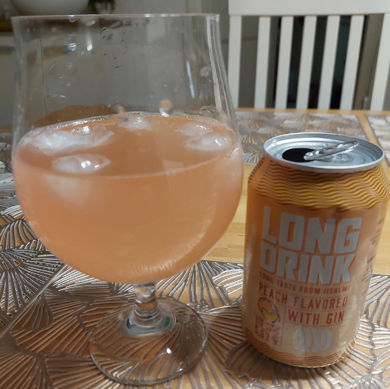 OLVI Long Drink Peach, Finland