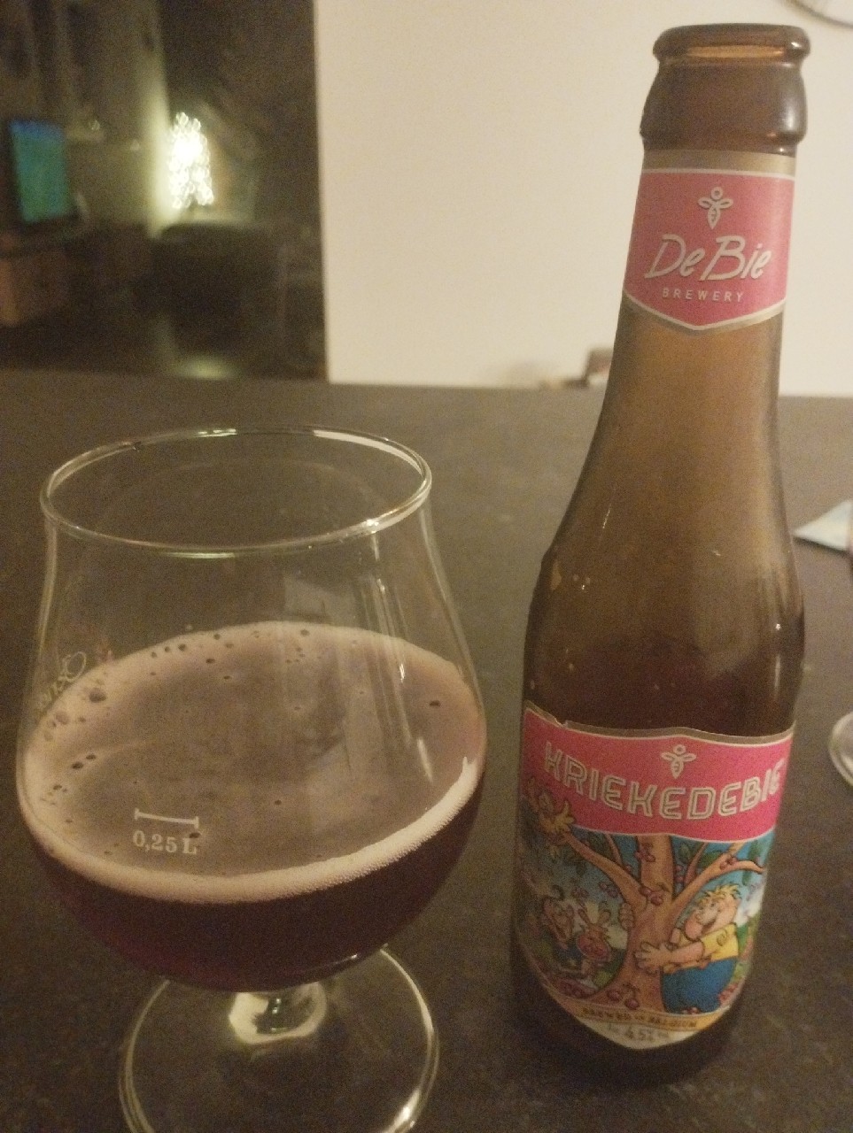 Kriekedebie, Belgium