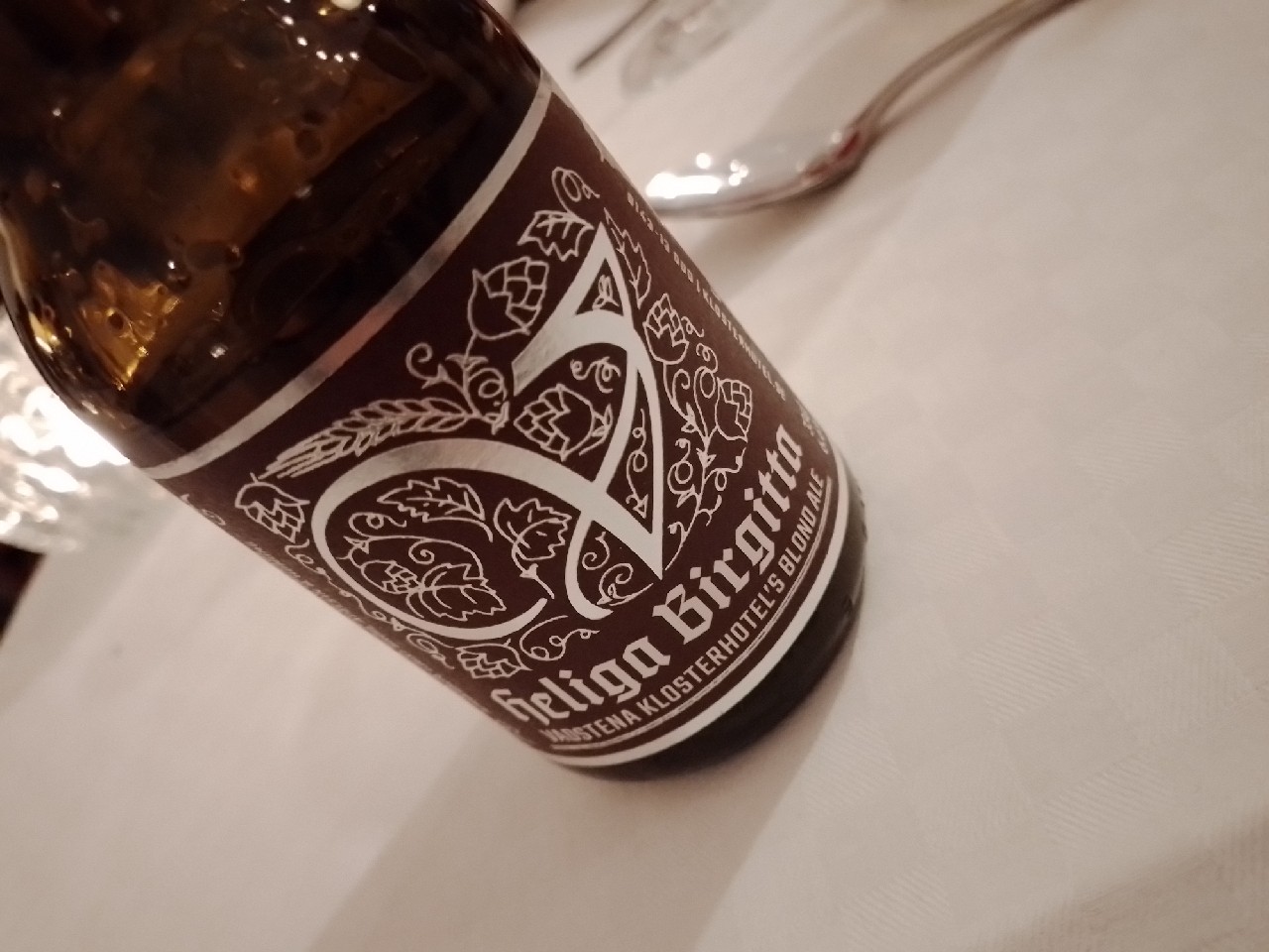 Heliga Birgitta Vadstena kloster hotels blond ale, Sweden