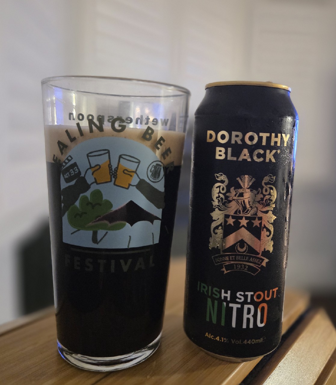 Dorothy Black Irish Nitro Stout, Dundalk Bay Brewery