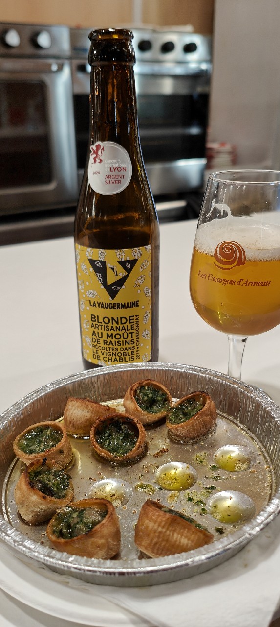 Bière Blonde Au Moût De Raisins, La Vaugermaine