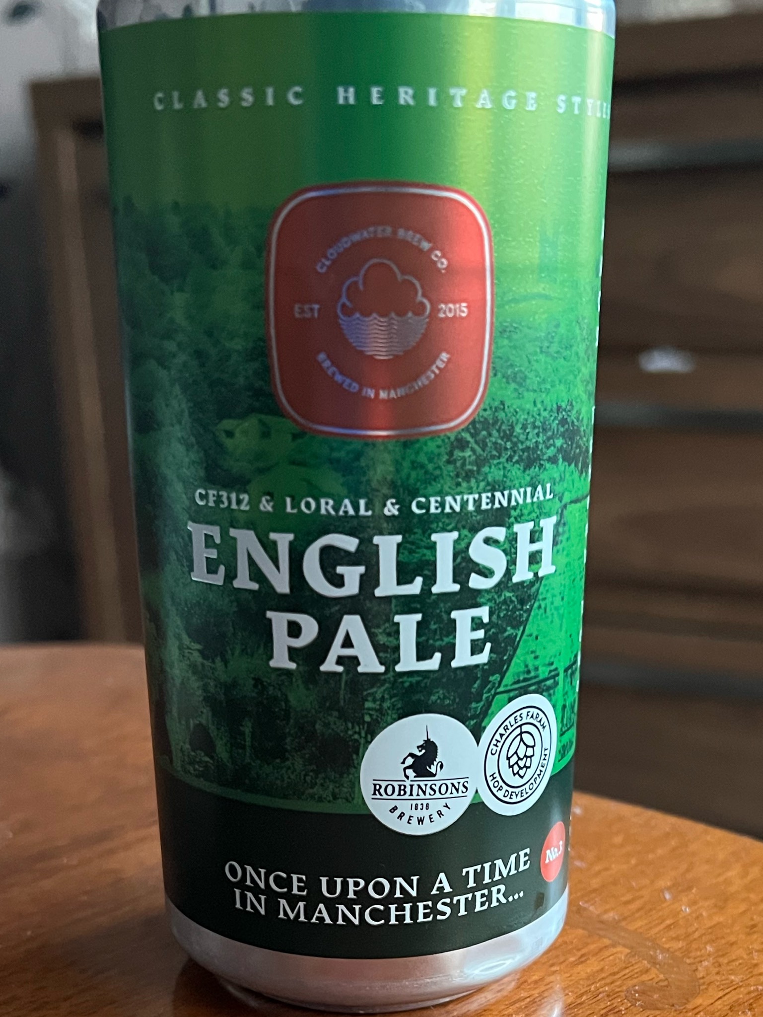 Once Upon A Time In Manchester No.3 English Pale, England