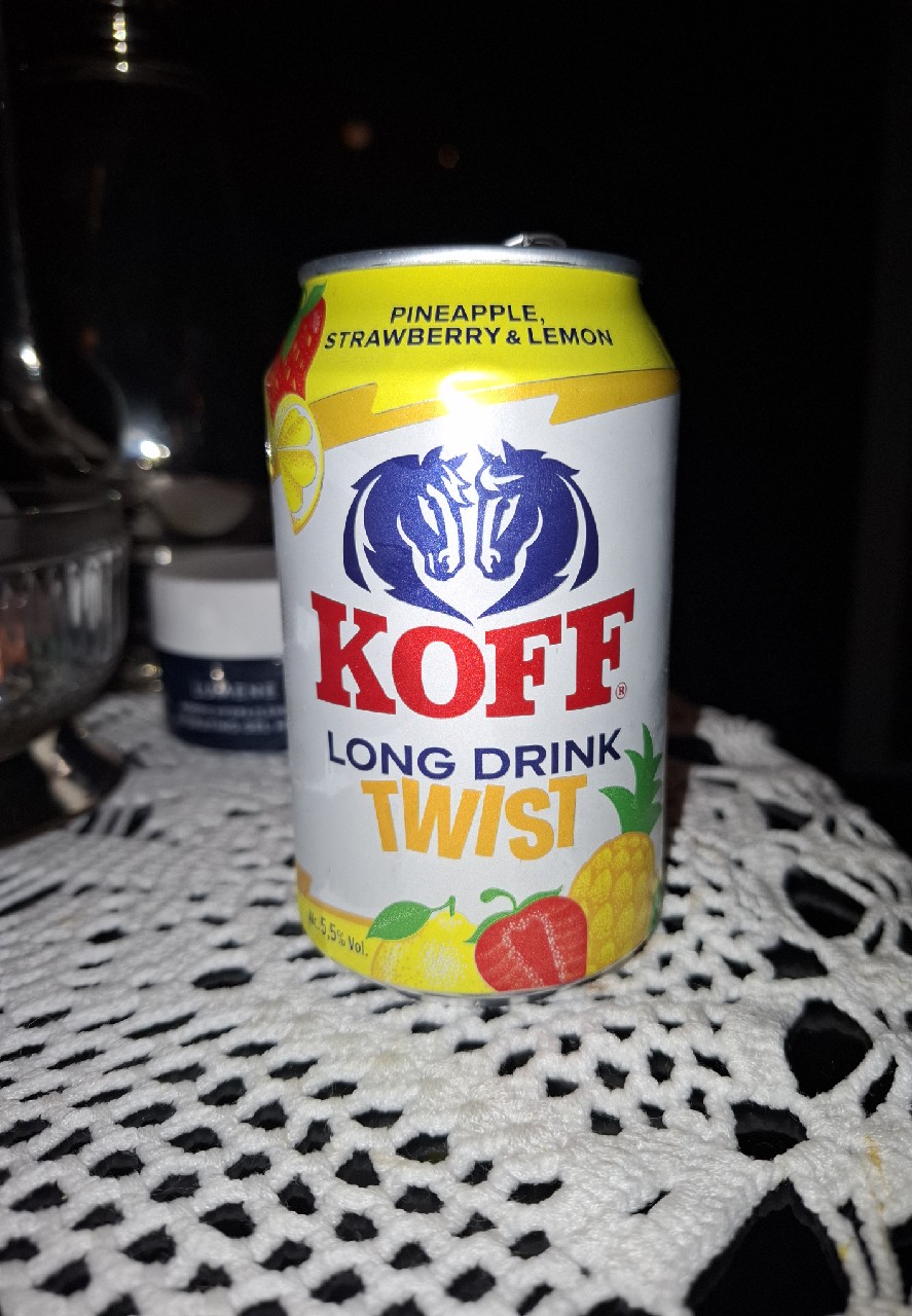 Koff Pineapple Strawberry & Lemon Twist, Finland