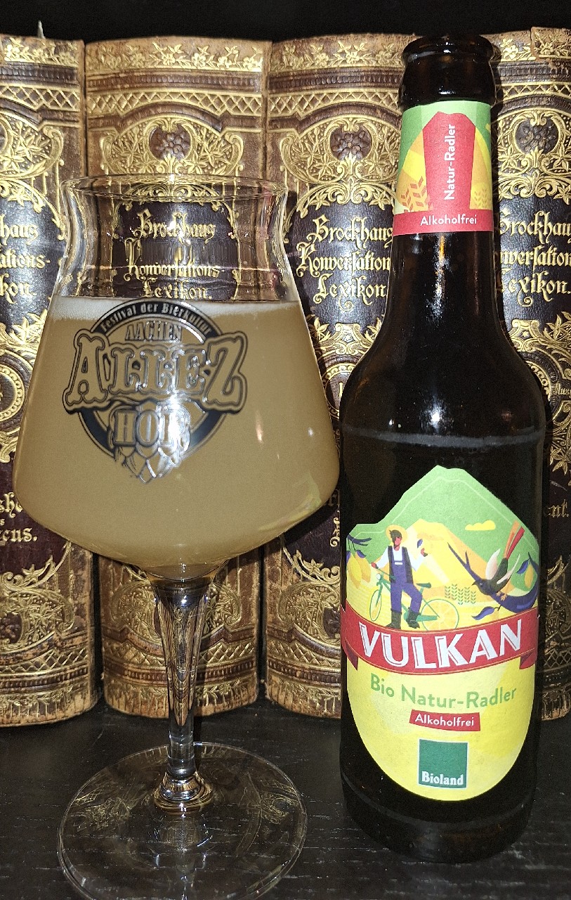 Vulkan Bio Natur-Radler Alkoholfrei, Vulkan Brauerei