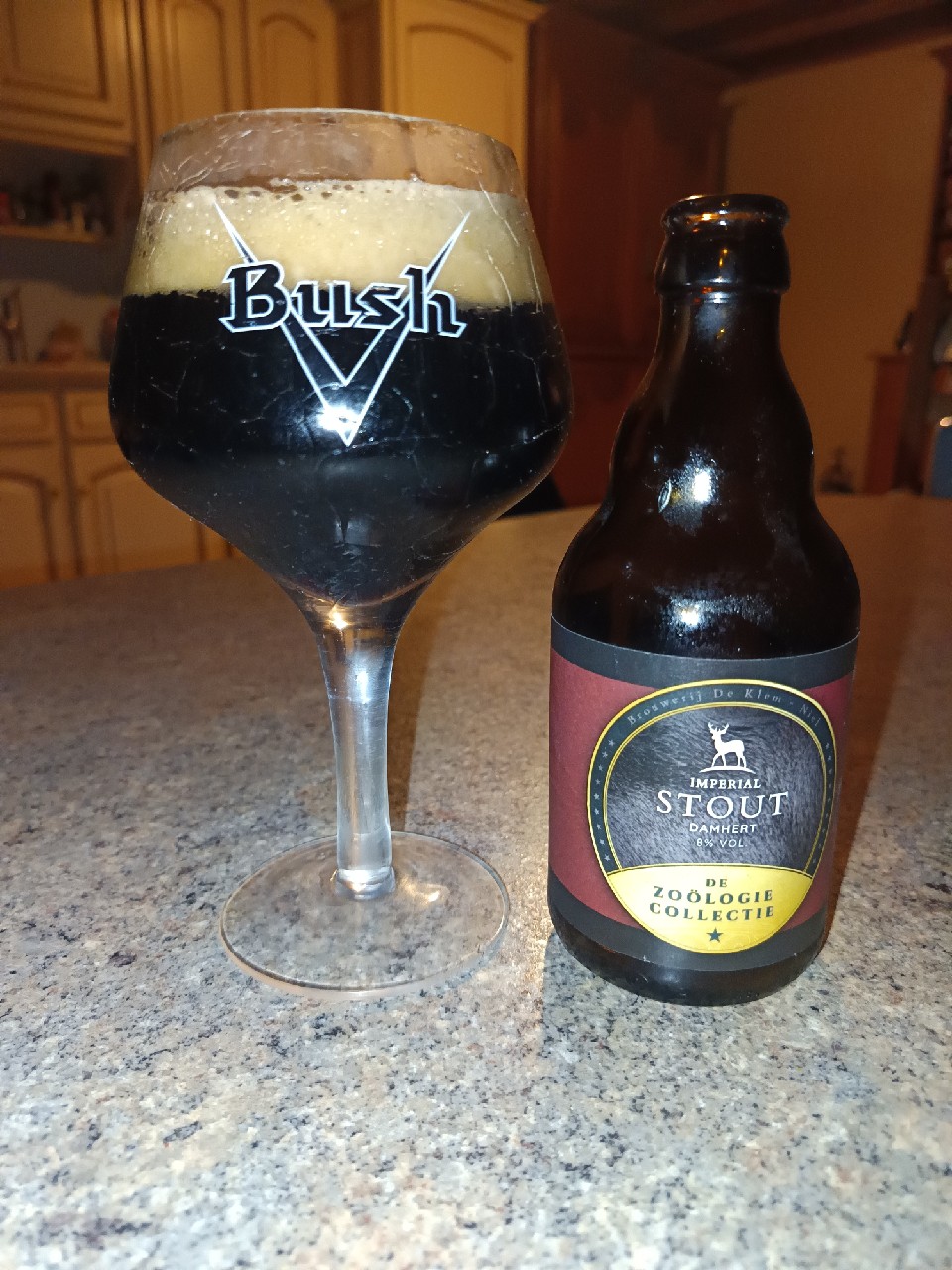 Imperial Stout - Damhert (De Zoölogie Collectie ), Brouwerij de Klem