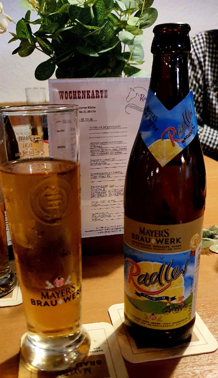 Mayers radler, Privatbrauerei Gebr. Mayer