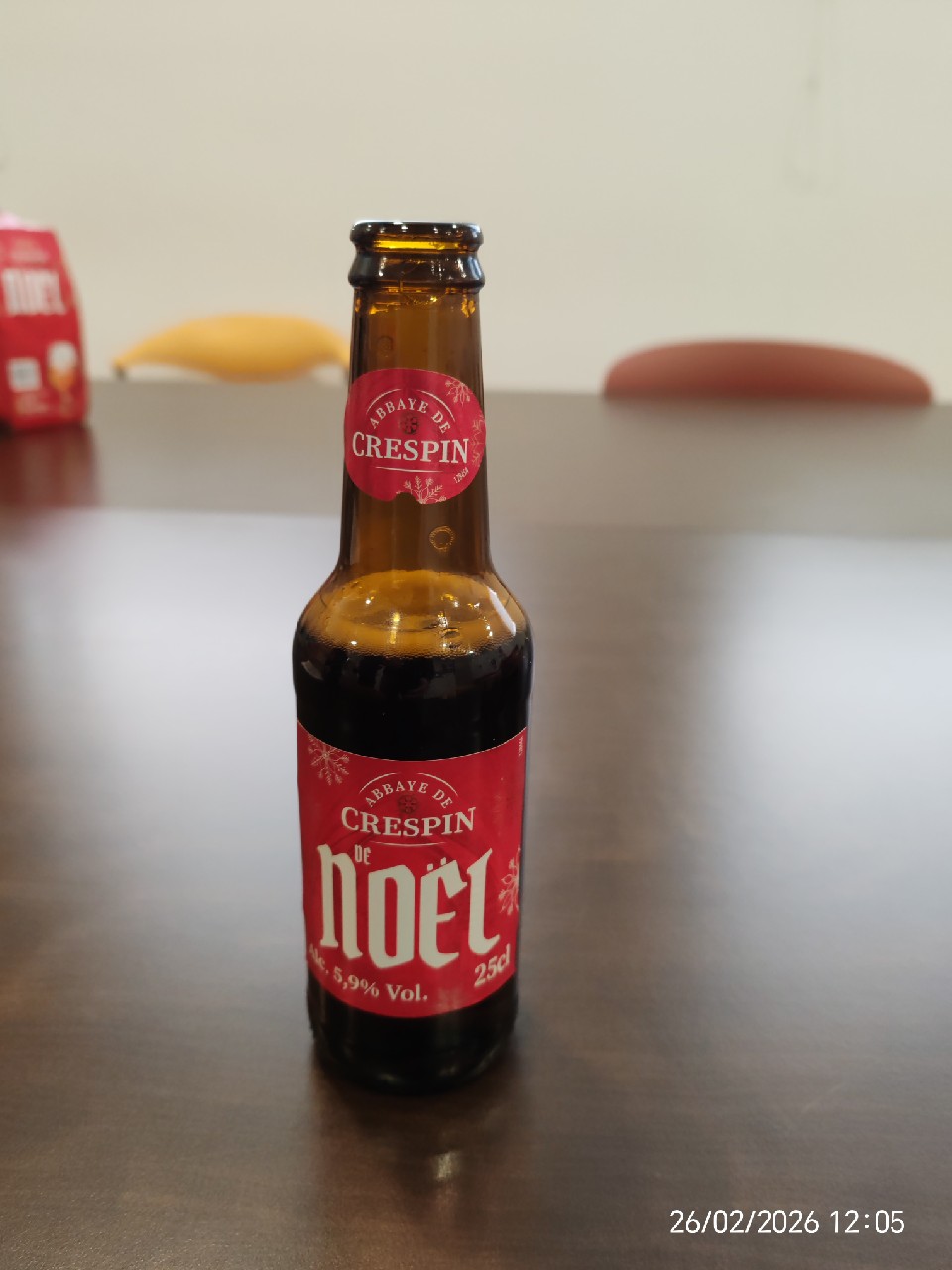 Abbaye De Crespin Bière De Noël, France