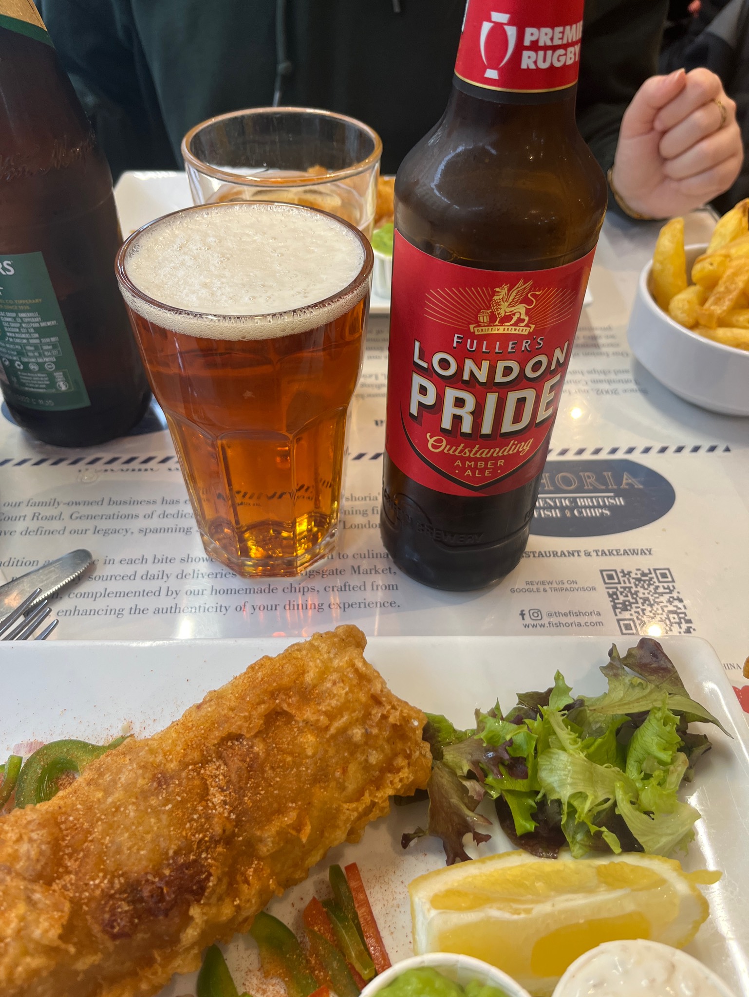 London Pride, Fuller's Griffin Brewery (Asahi Breweries)