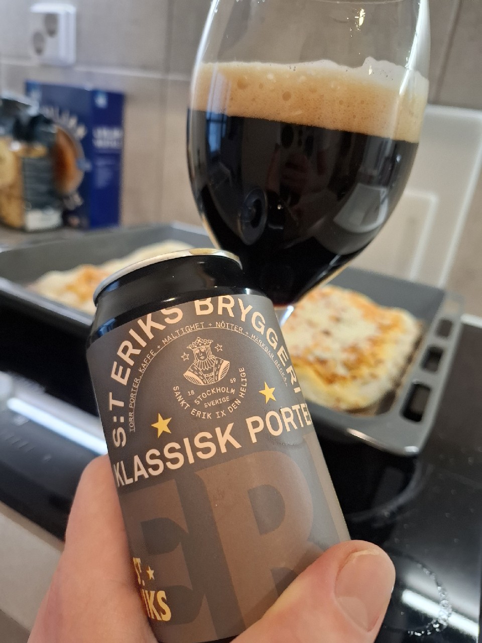 S:t Eriks Klassisk Porter KP, S:t Eriks Bryggeri (Galatea)
