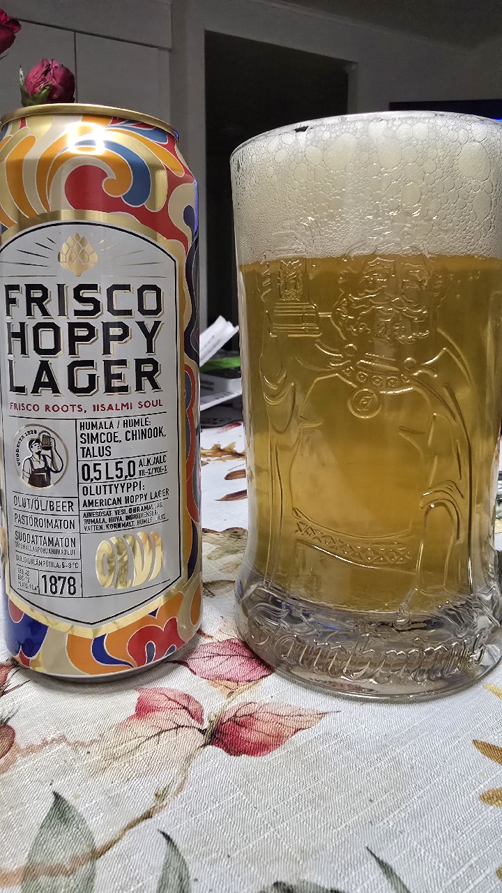 Frisco Hoppy Lager, Finland