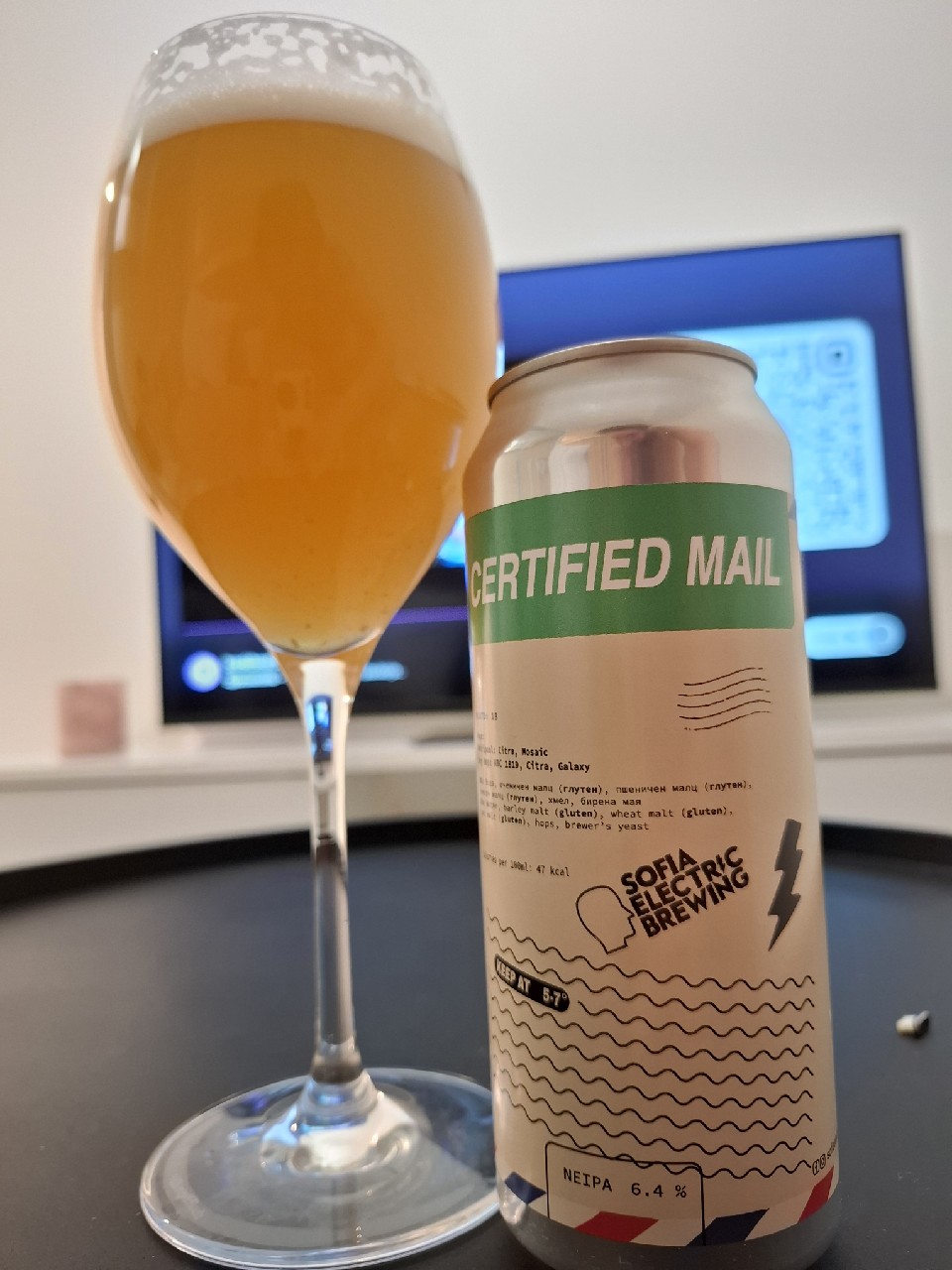 Certified Mail, Sofia Electric Brewing