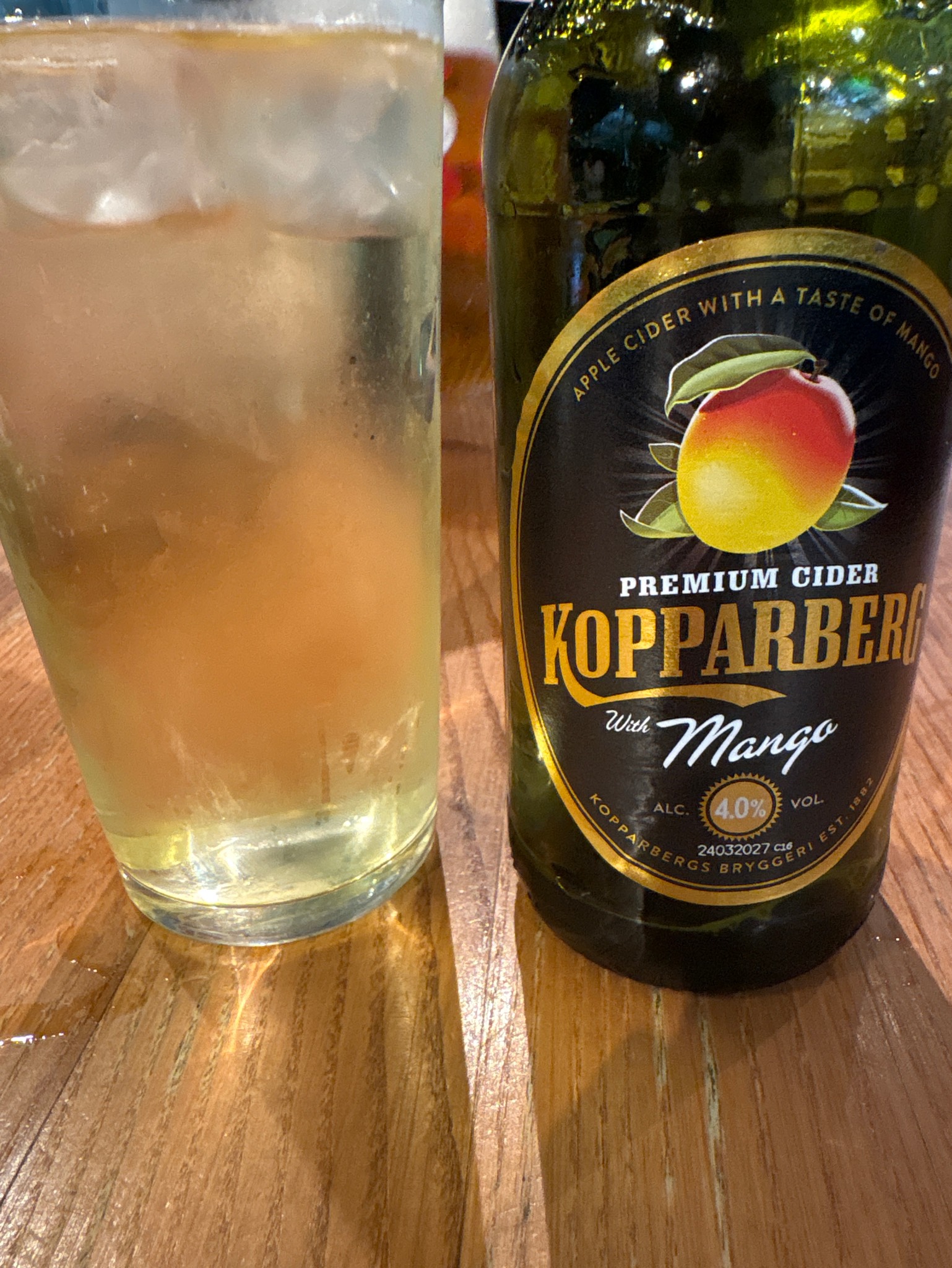 Kopparberg Mango, Sweden