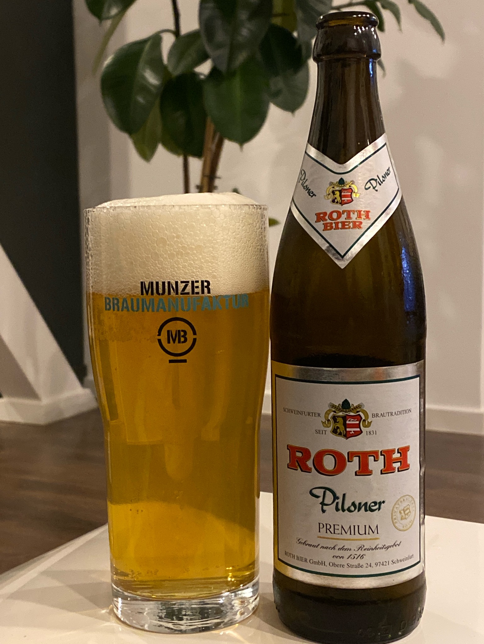 Roth Premium Pilsner, Brauhaus Schweinfurt