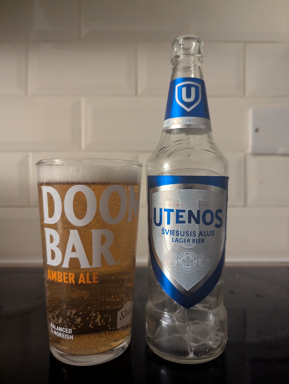 Utenos Lager Beer / Šviesusis Alus, Švyturys (Carlsberg)