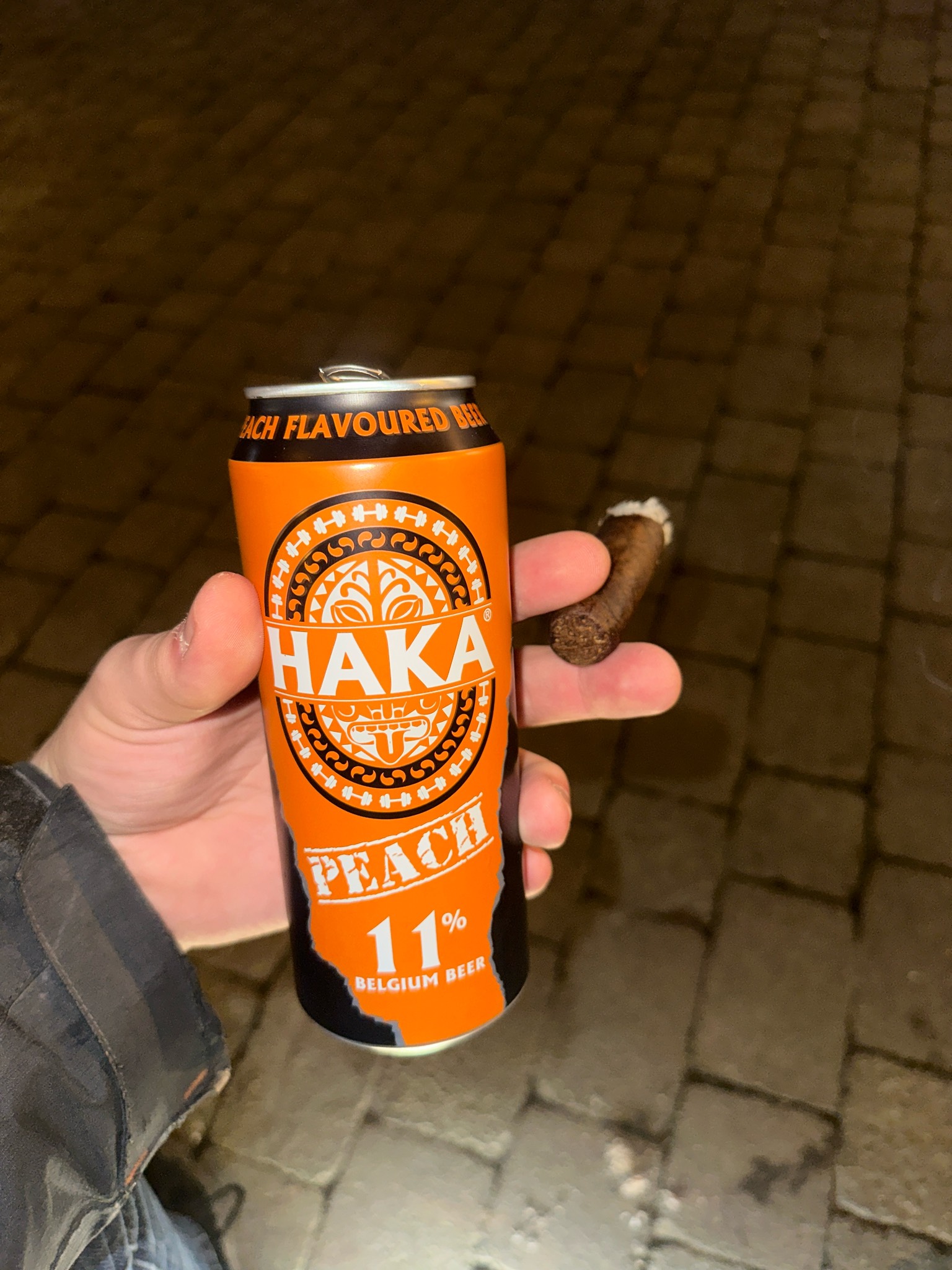 Haka Peach 11%, Belgium