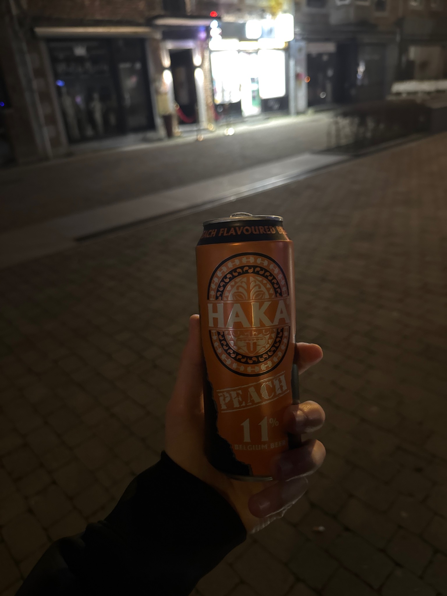 Haka Peach 11%, Belgium