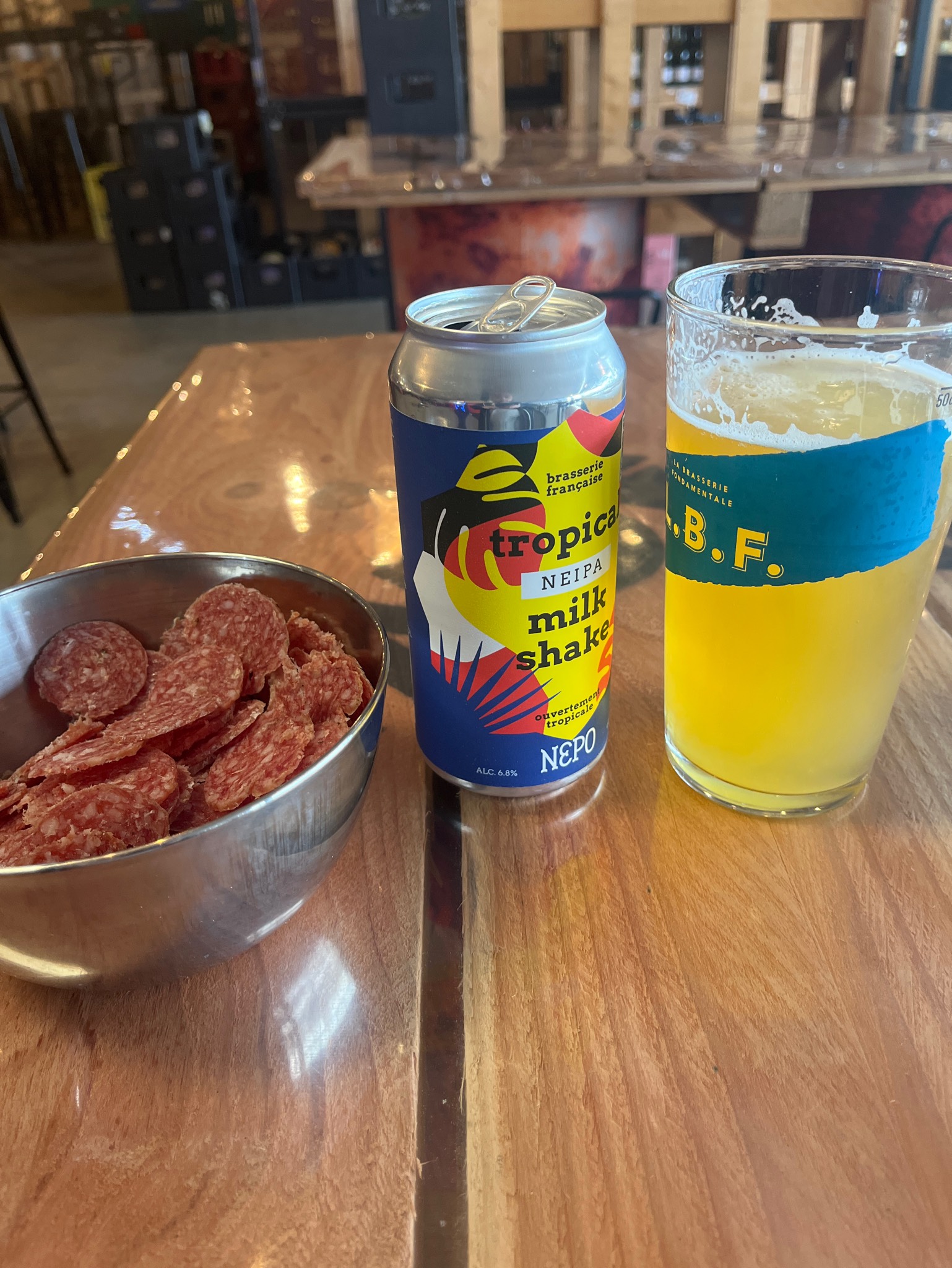 Tropical Milkshake, Brasserie Nepo