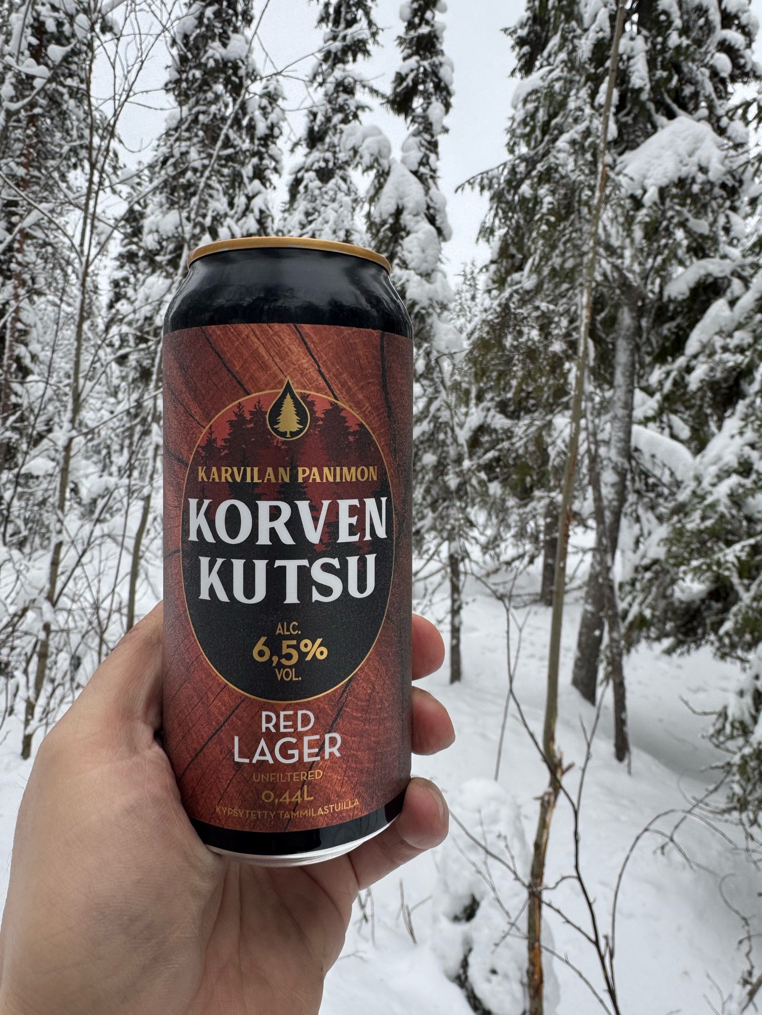 Korven Kutsu Red Lager, Finland