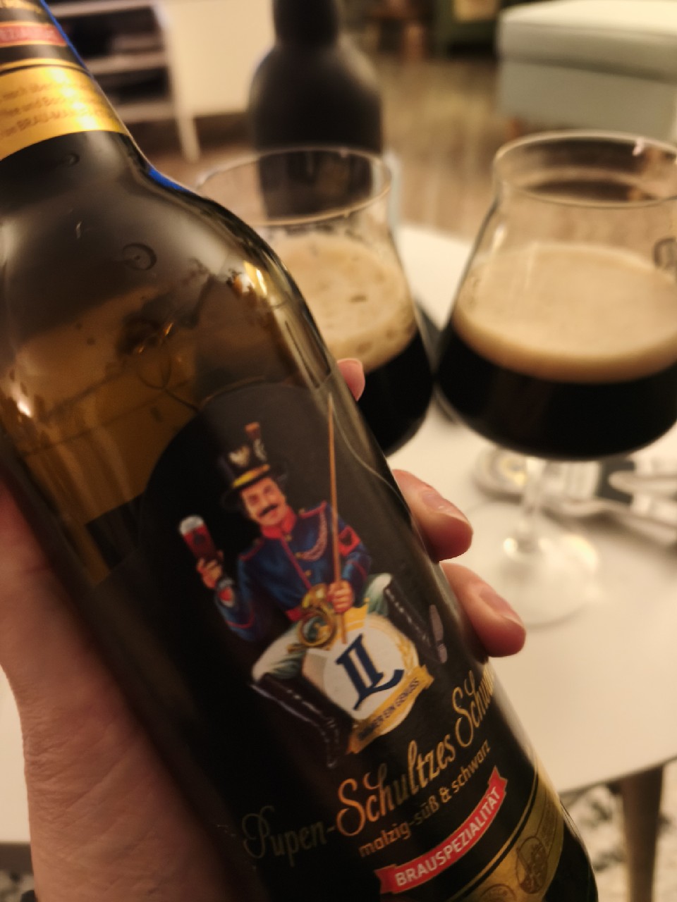 Pupen-Schultzes Schwarzes, Landskron Brauerei