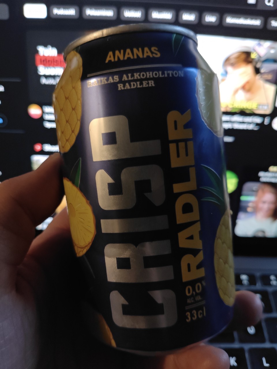 Crisp Radler Ananas, Finland