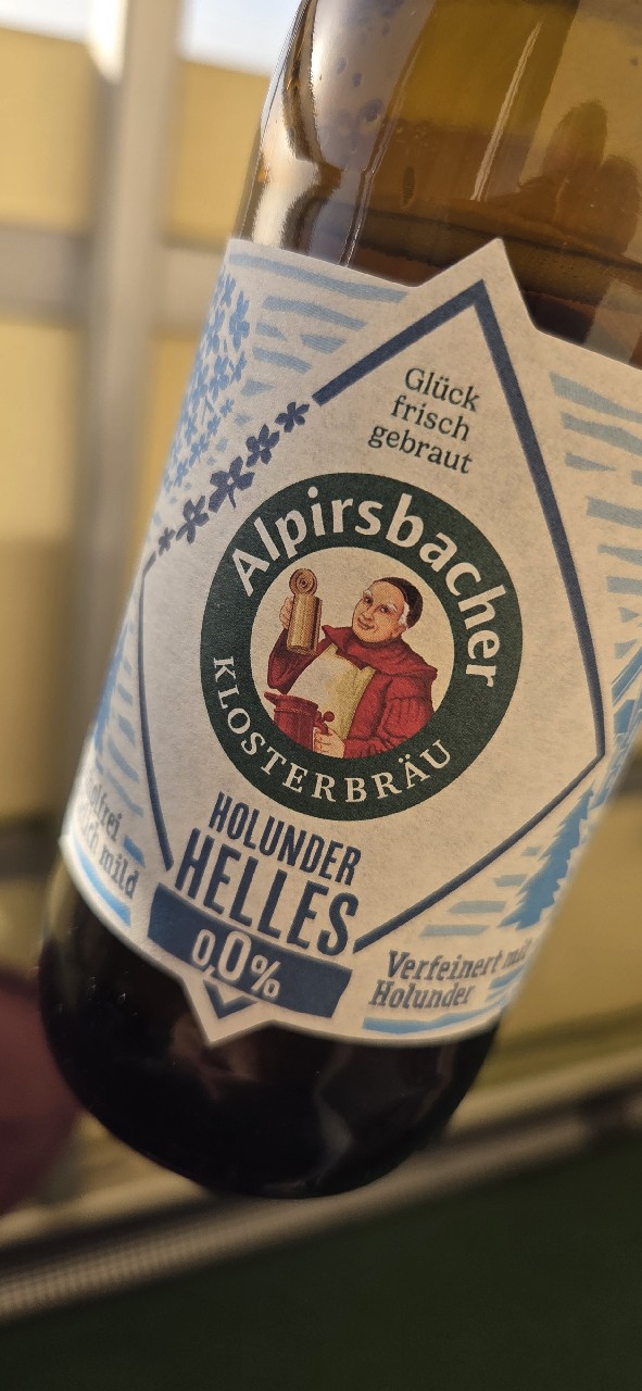 Holunder Helles, Alpirsbacher Klosterbräu
