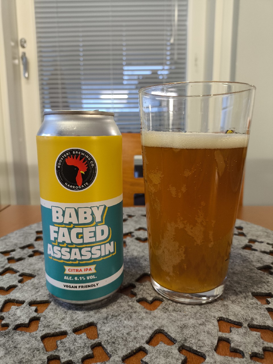 Baby-Faced Assassin, Rooster's Brewing Co.