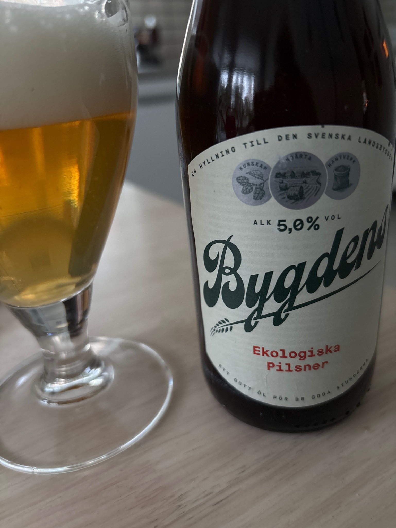 Bygdens Ekologiska Pilsner, Sweden