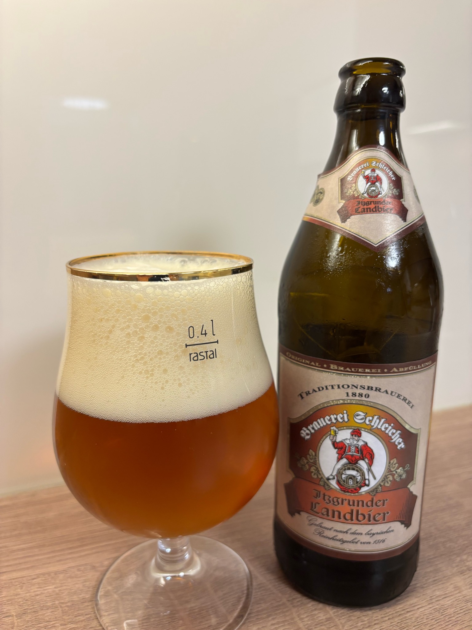 Itzgrunder Landbier, Brauerei Schleicher