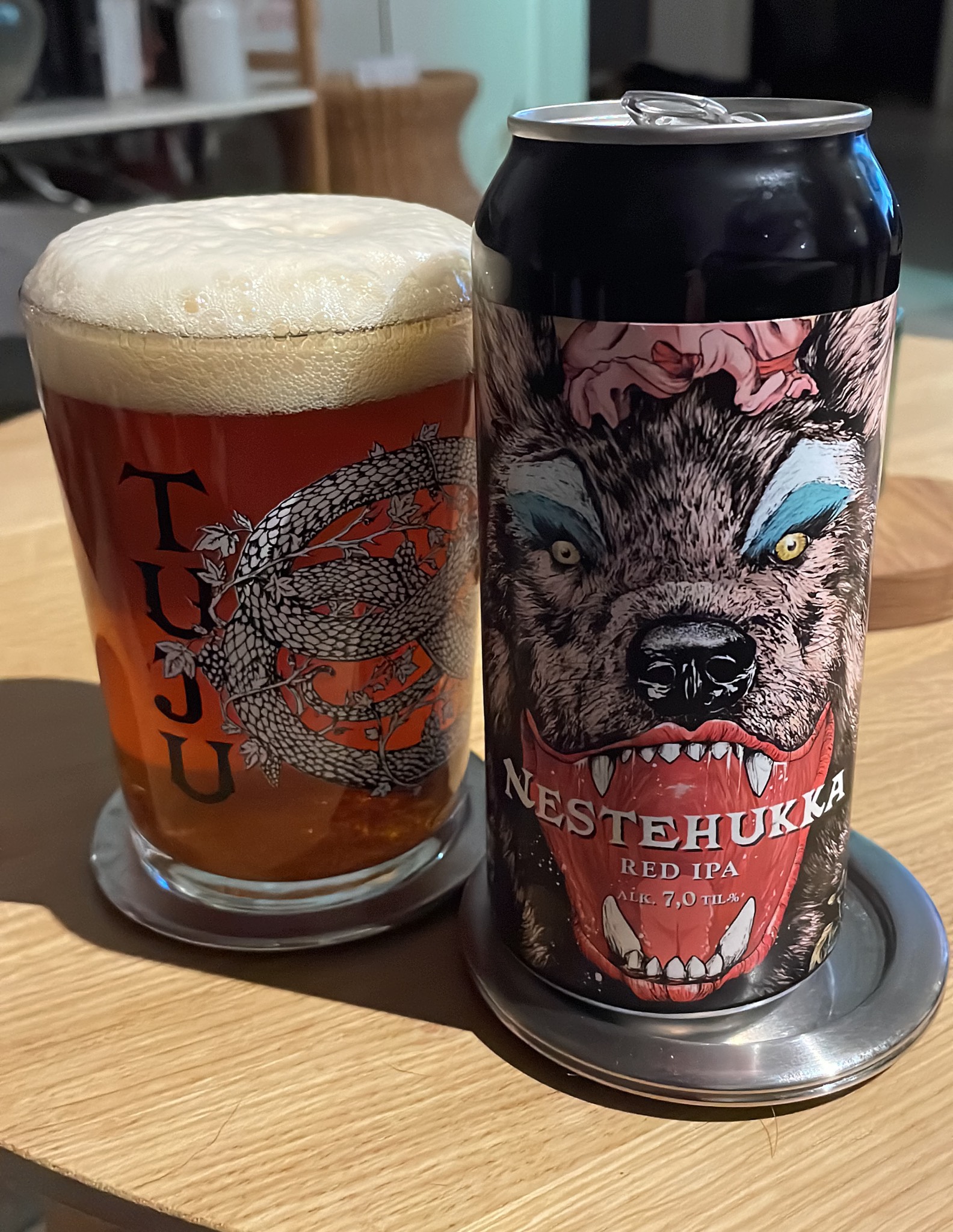 Nestehukka 7.0%, Finland