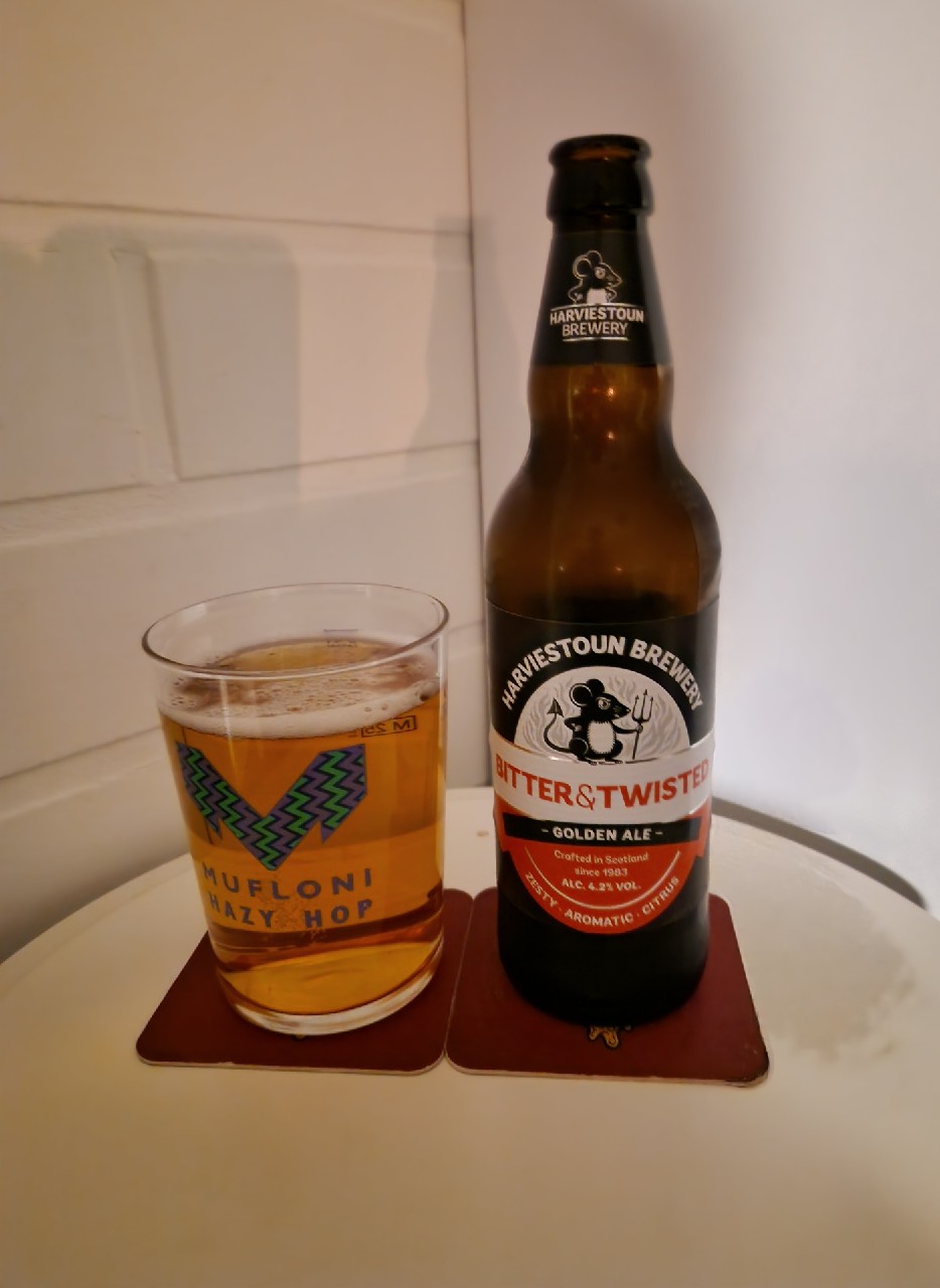 Bitter & Twisted, Harviestoun Brewery