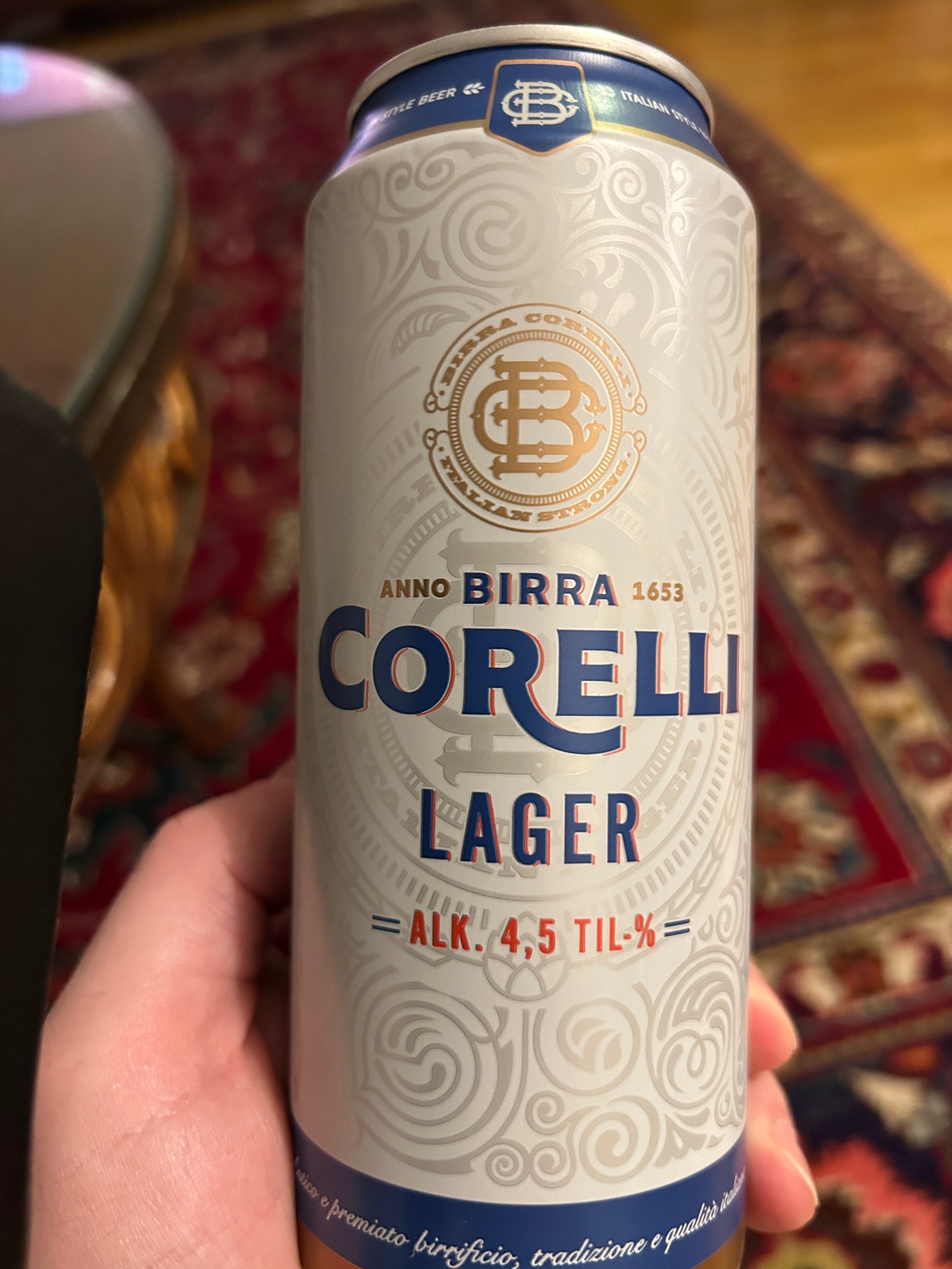 Birra Corelli Lager, Font Salem (Damm)