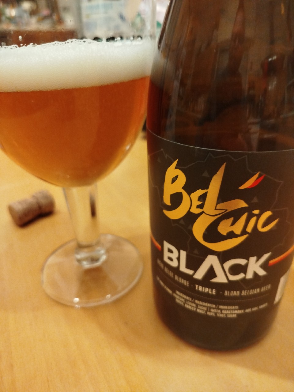 Bel'chic black, Brasserie La Binchoise