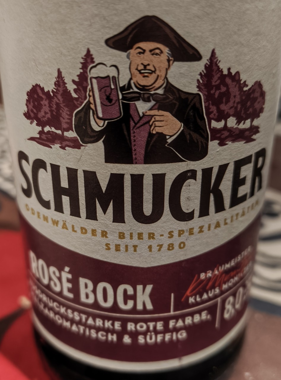 Schmucker Rosé Bock, Privat-Brauerei Schmucker