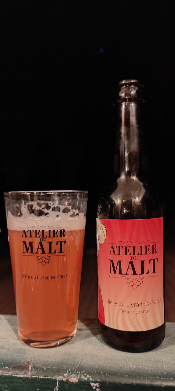 Belle Inconnue - Blanche Framboise, Atelier Du Malt