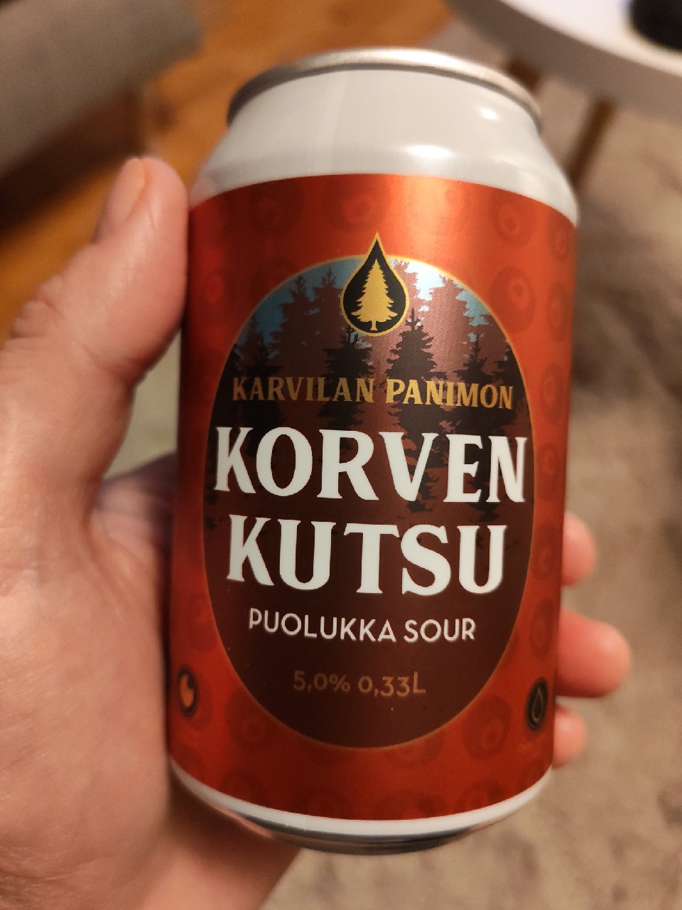 Korven Kutsu Puolukka Sour, Finland