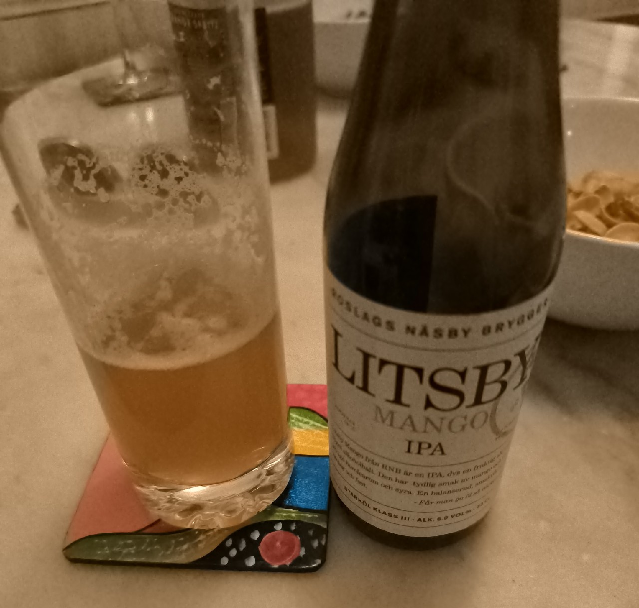 Litsby Mango IPA, Roslags Näsby Bryggeri