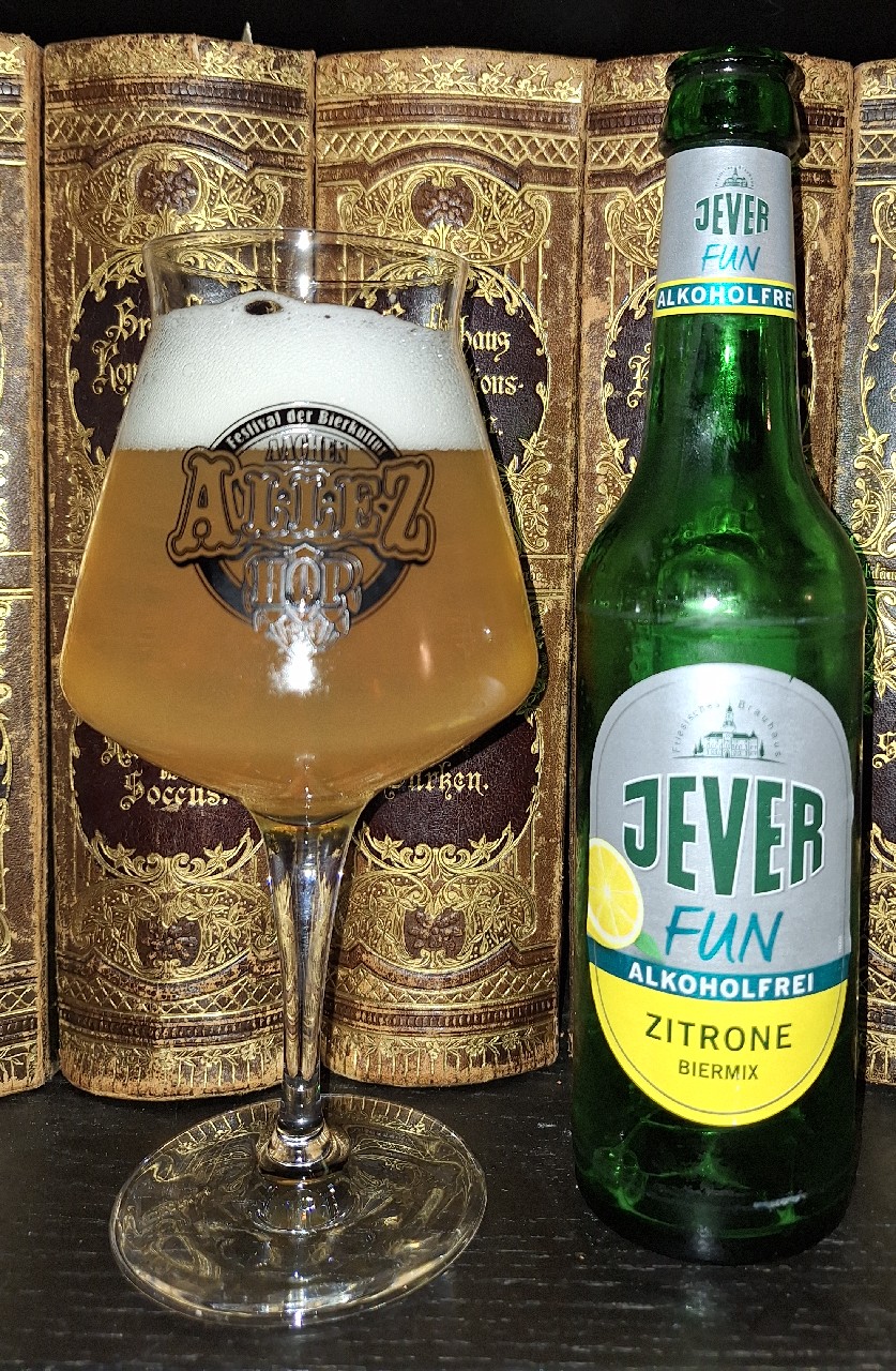 Jever Fun Alkoholfrei Zitrone, Friesisches Brauhaus zu Jever (Oetker Group)