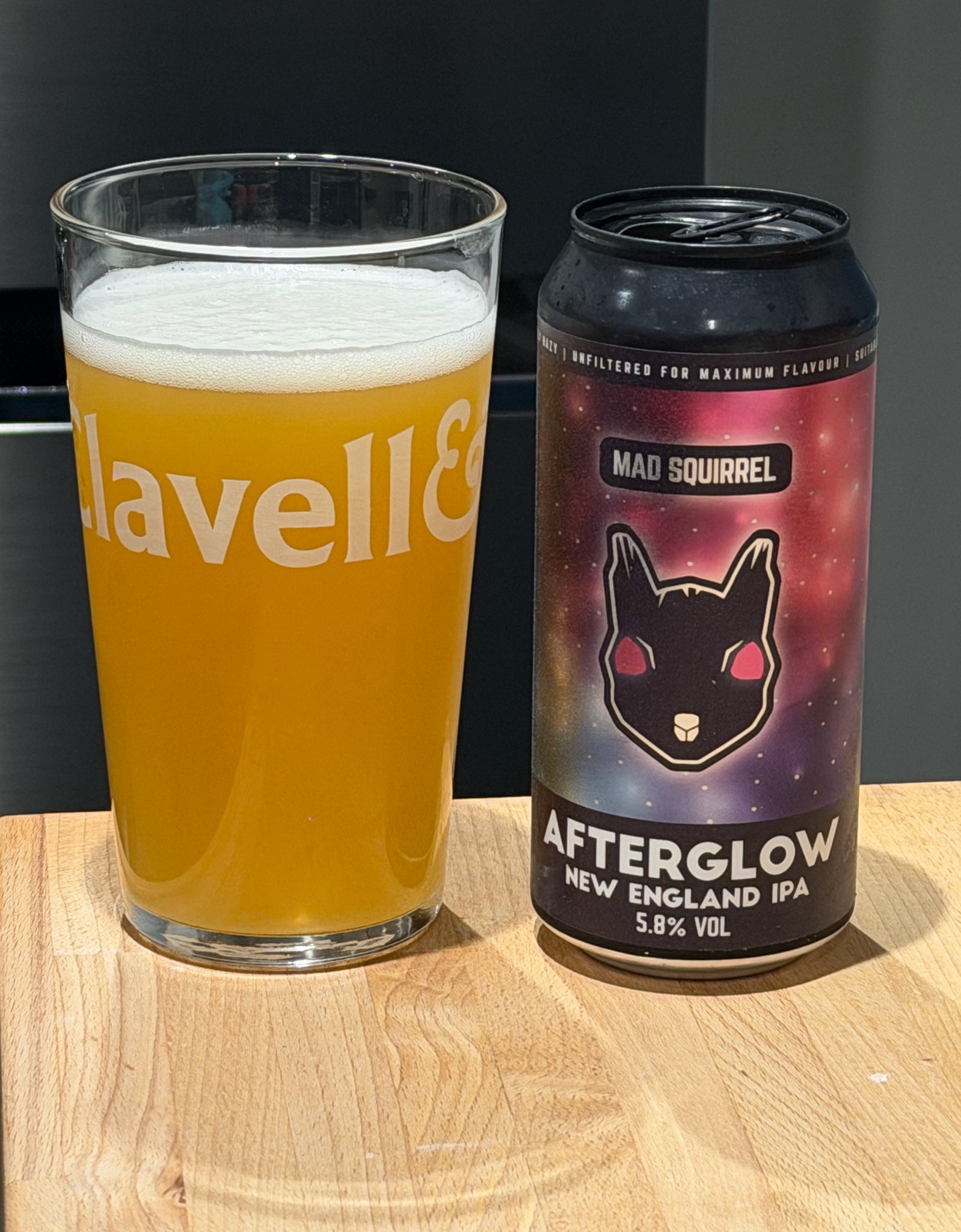 Afterglow, Mad Squirrel Brewing