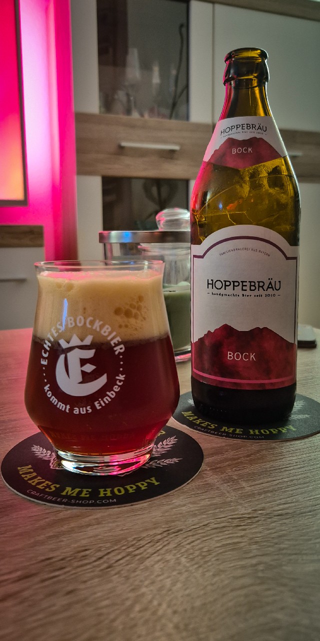 Hoppebräu Bock, Hoppebräu