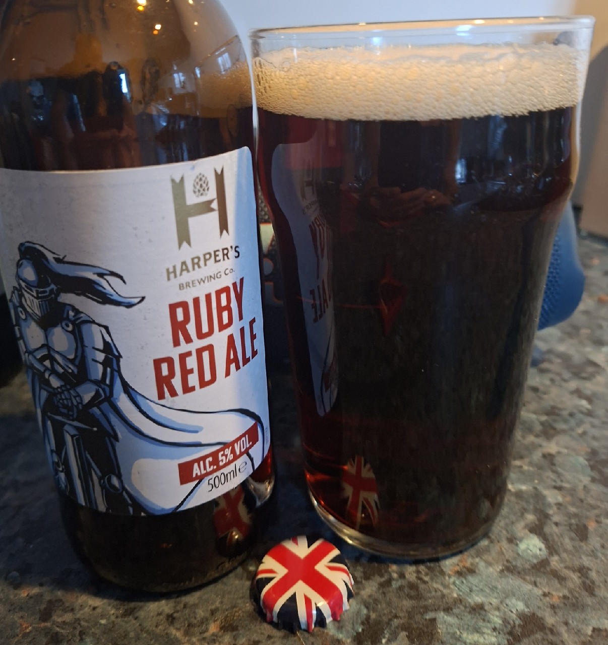 Harper's Ruby Red Ale, Harper's Brewing Company