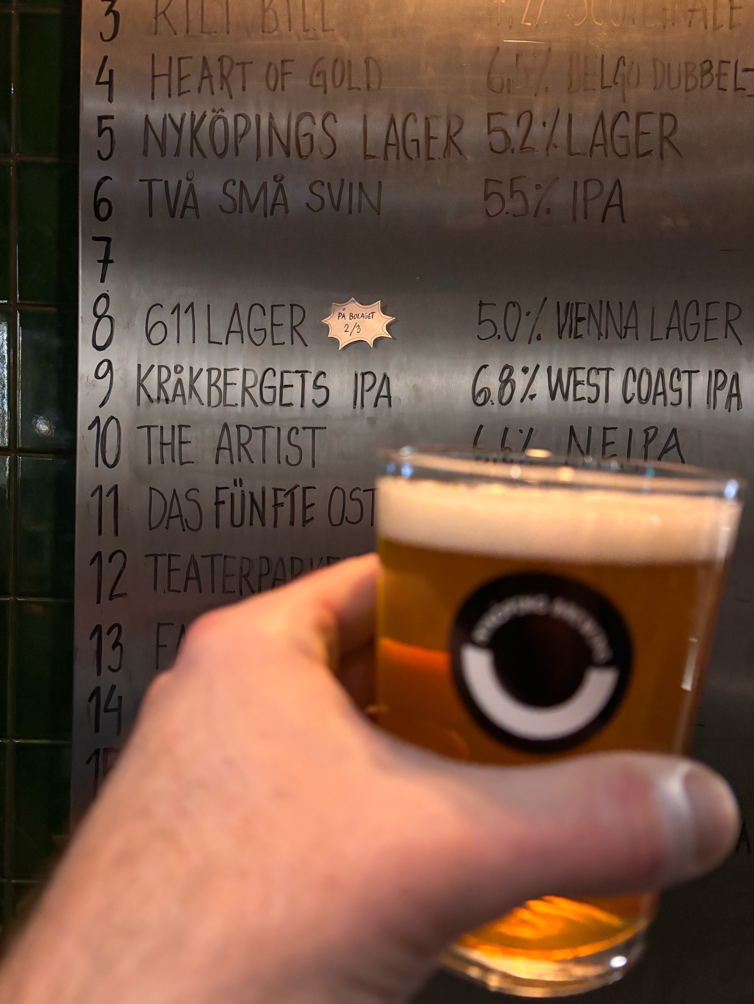 Kråkbergets IPA, Nyköping Brewing Company