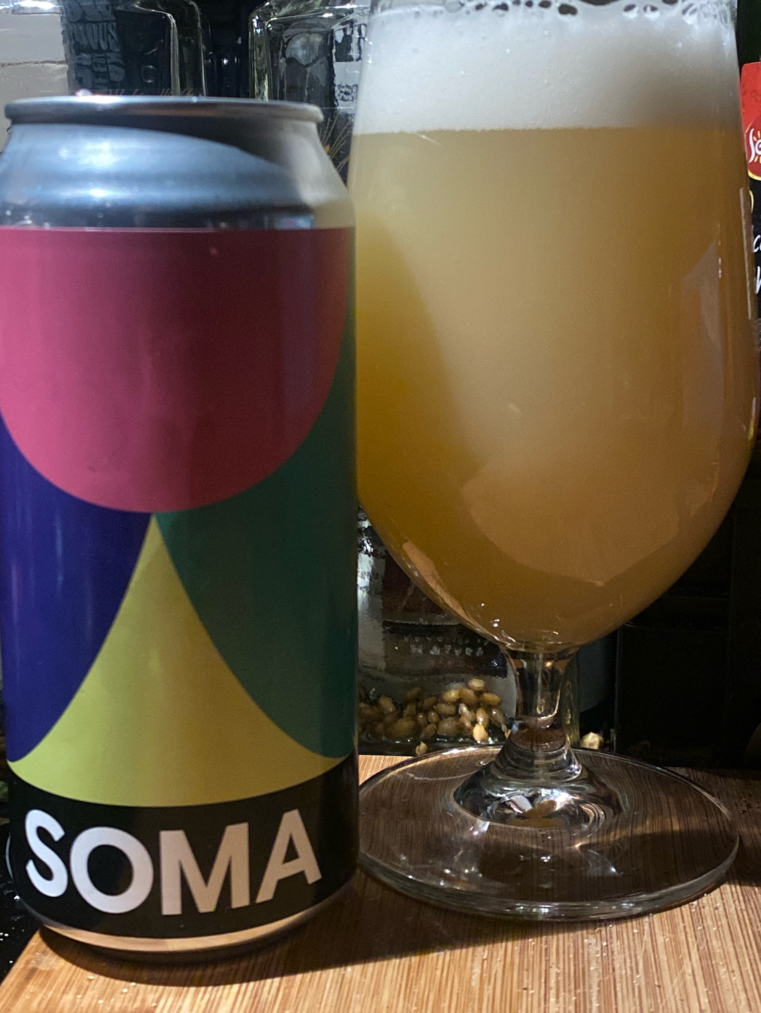dusk, SOMA Beer