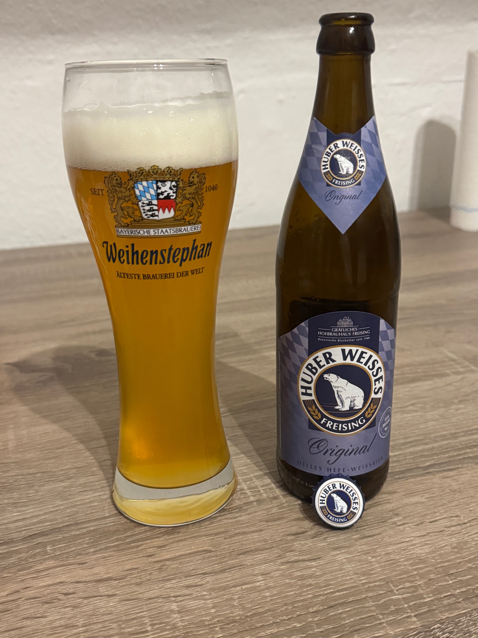 Huber Weisse Original, Gräfliches Hofbrauhaus Freising