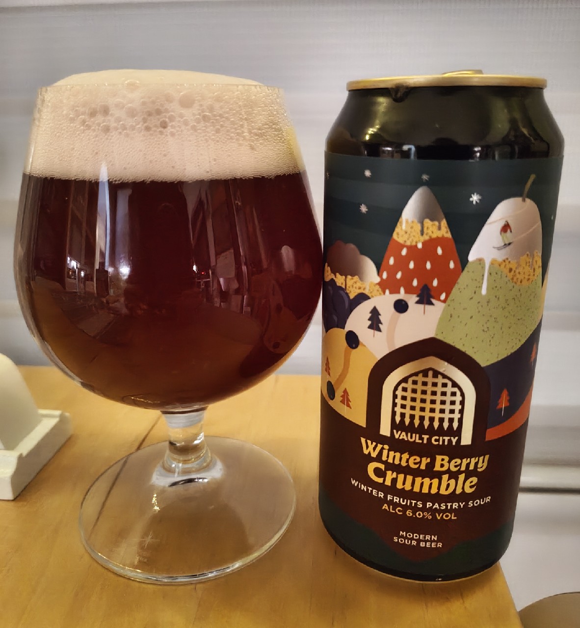 Winter Berry Crumble, Scotland